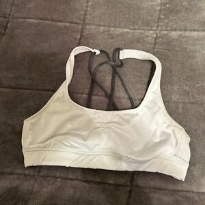 aerie sports bra white